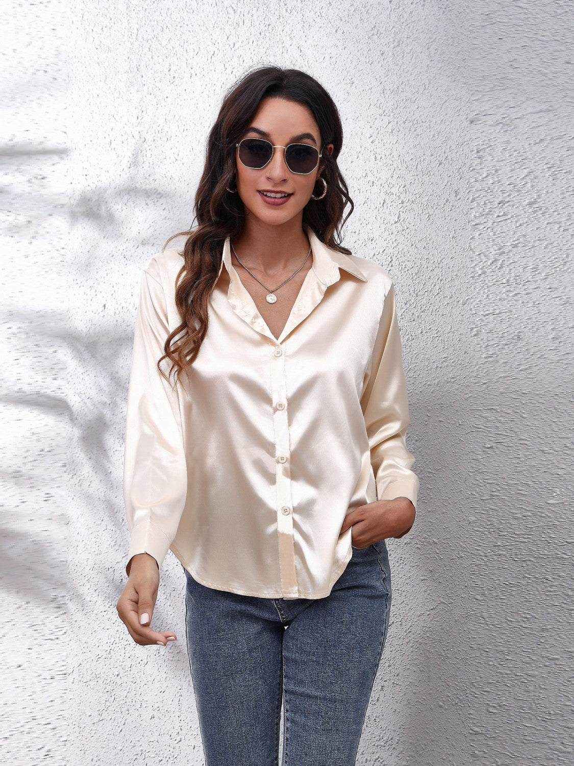 "Smooth Silk" Long Sleeve Shirt