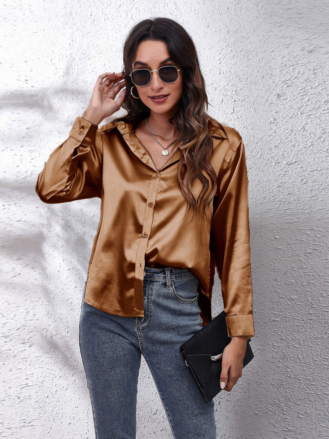 "Smooth Silk" Long Sleeve Shirt