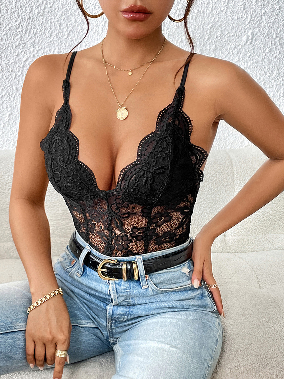 "Be good to Me" Strap Bodysuit