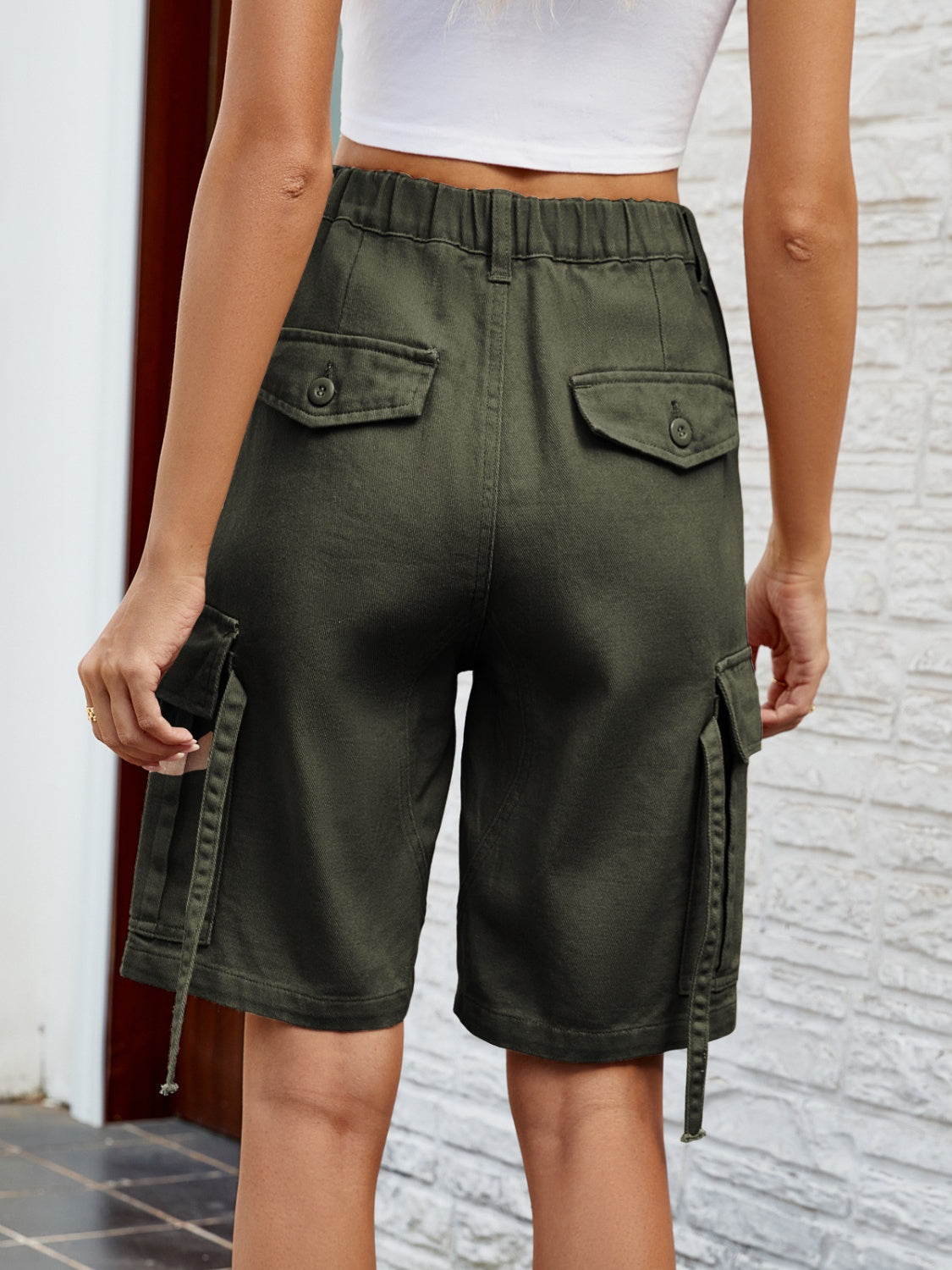 "Boxy High" Denim Shorts