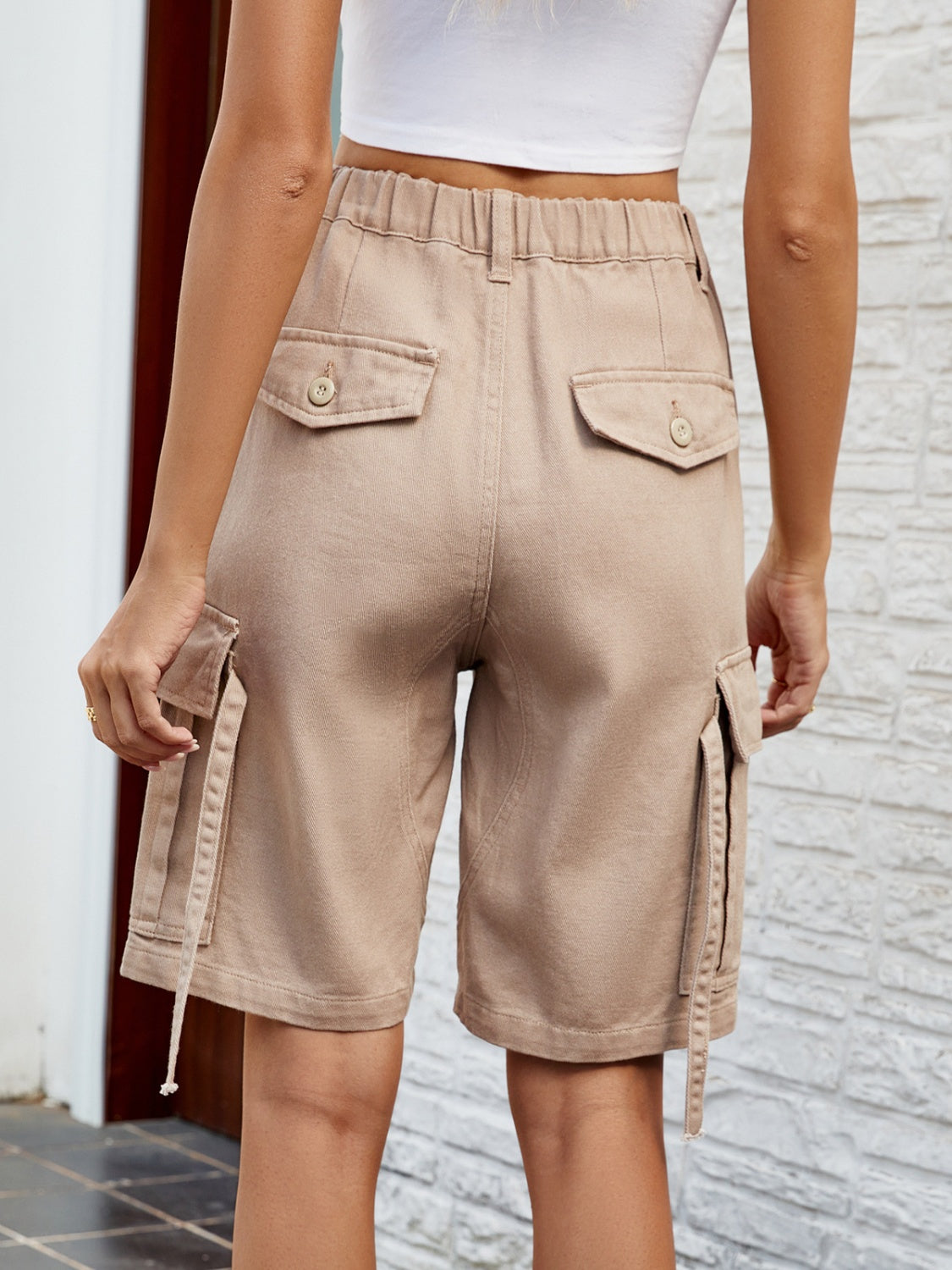 "Boxy High" Denim Shorts