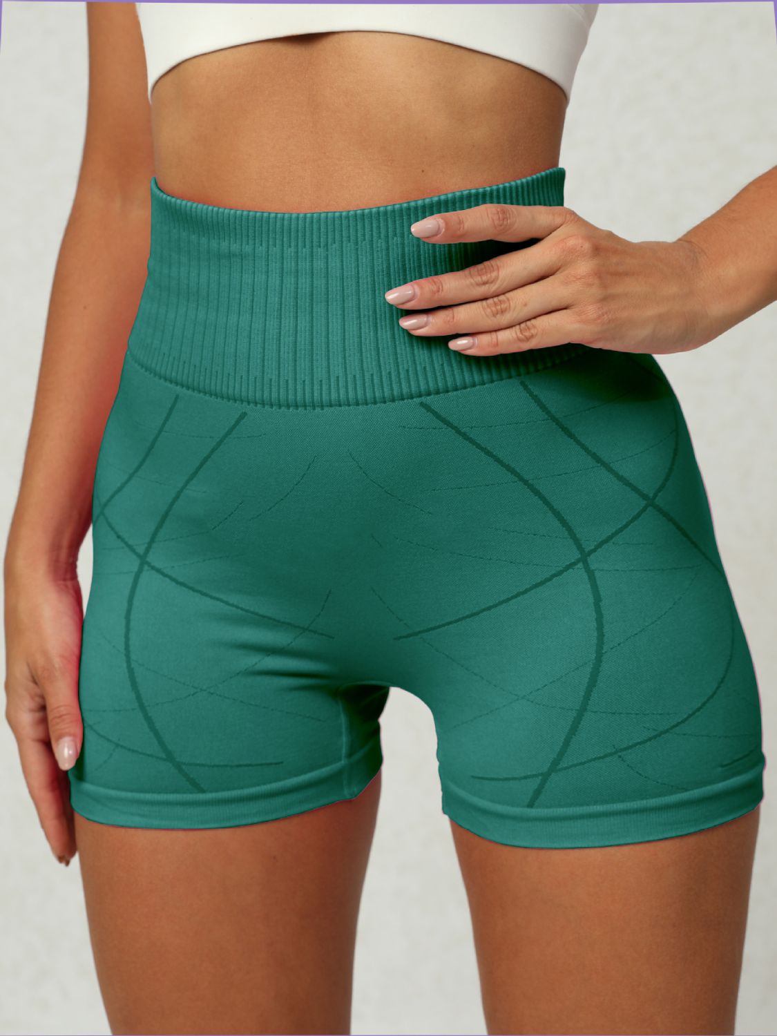 "Basic-High" Active Shorts