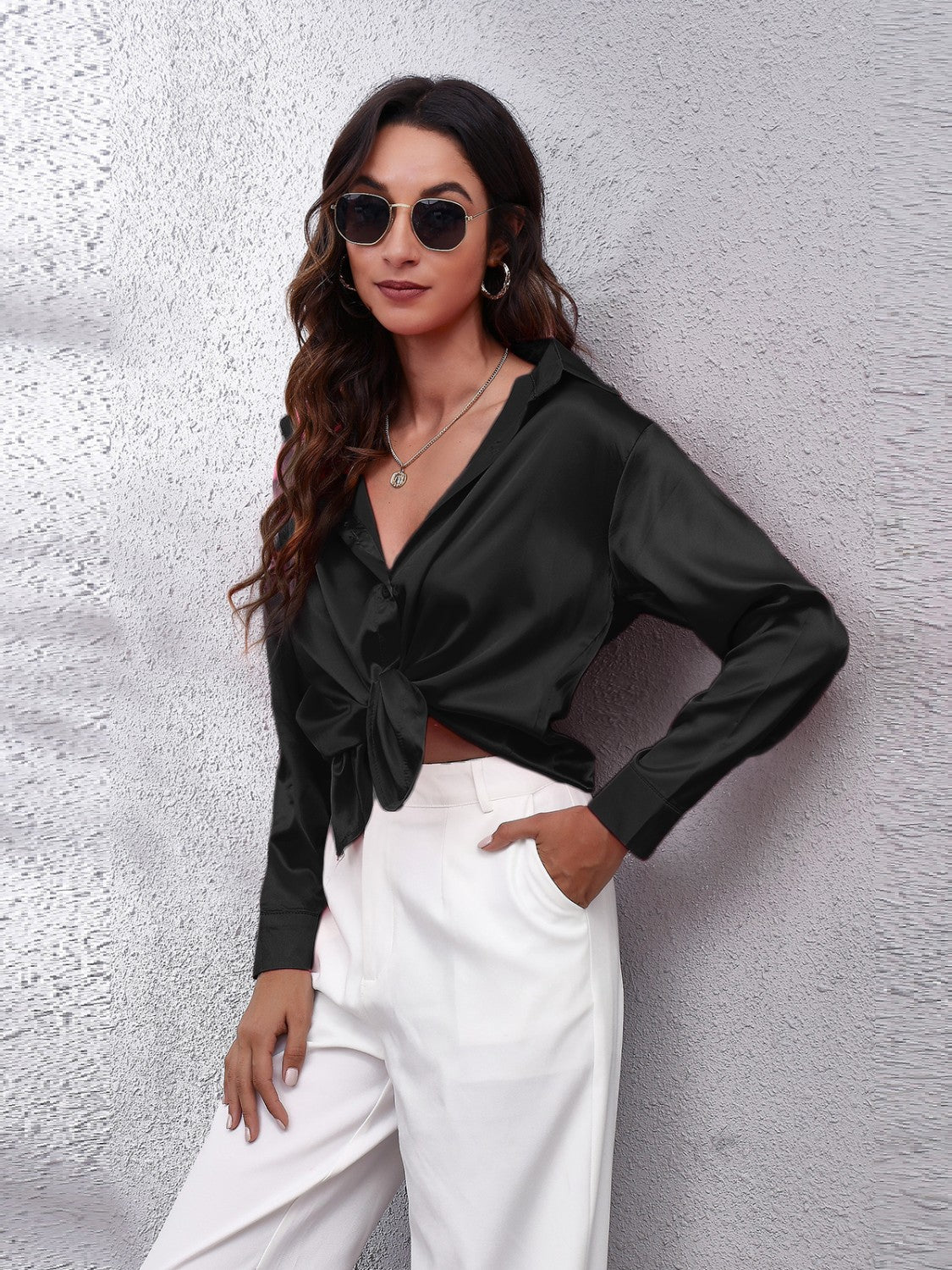 "Smooth Silk" Long Sleeve Shirt