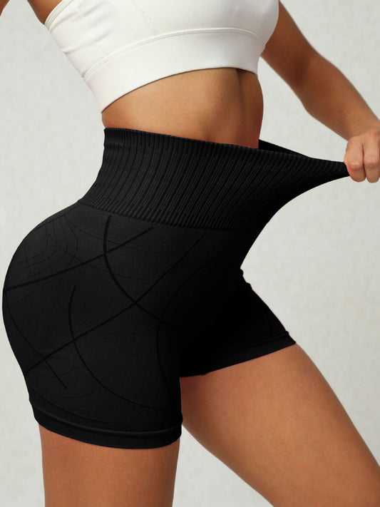 "Basic-High" Active Shorts