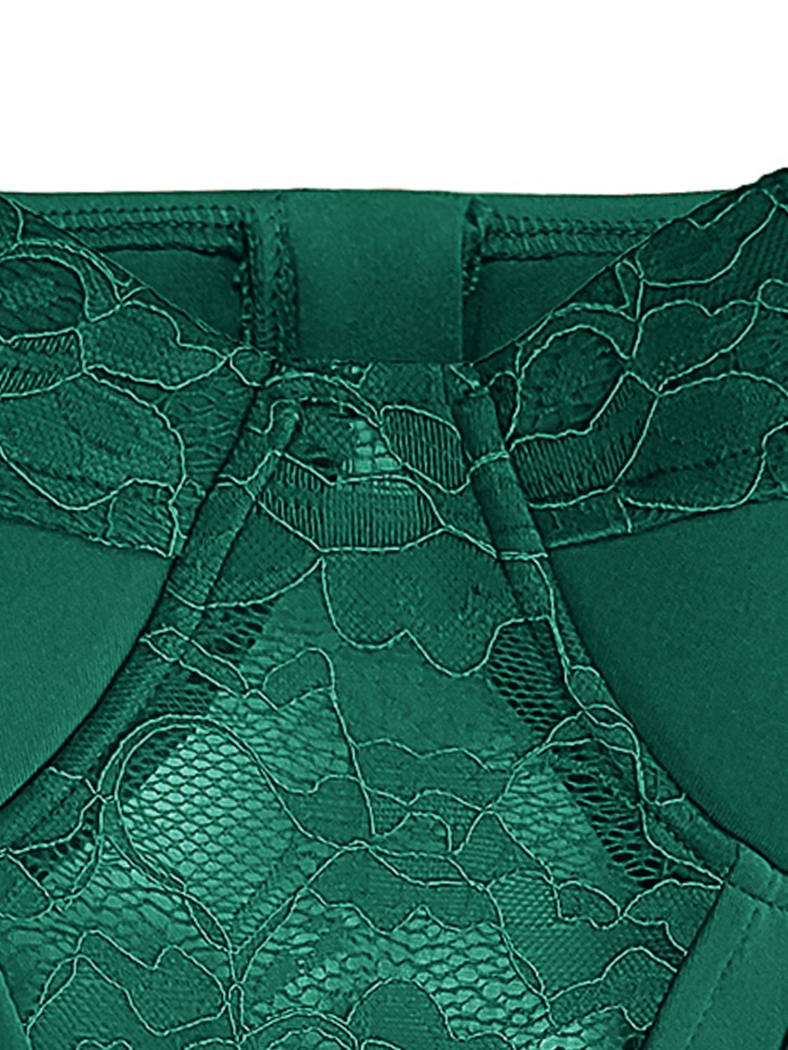 "Emerald's Finest" Sweetheart Neck Bustier