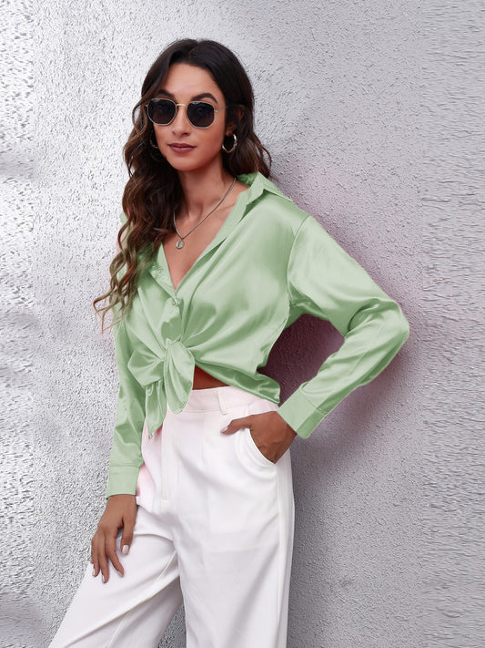 "Smooth Silk" Long Sleeve Shirt