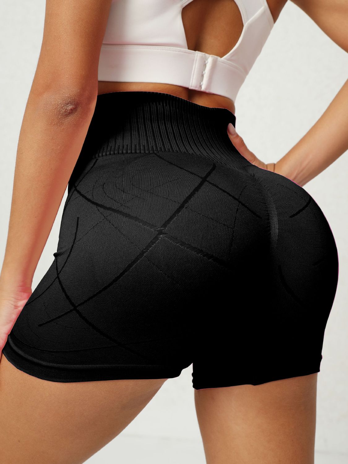 "Basic-High" Active Shorts