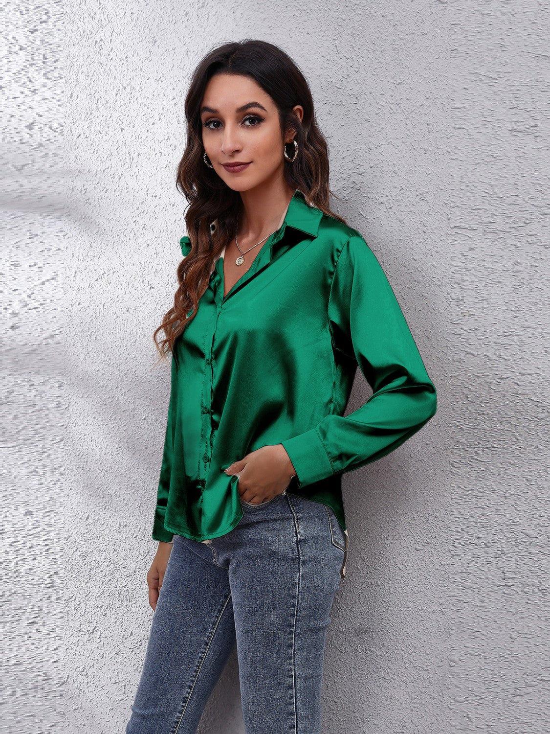 "Smooth Silk" Long Sleeve Shirt