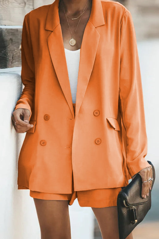 "Lone Ranger" Blazer and Shorts Set with Pockets