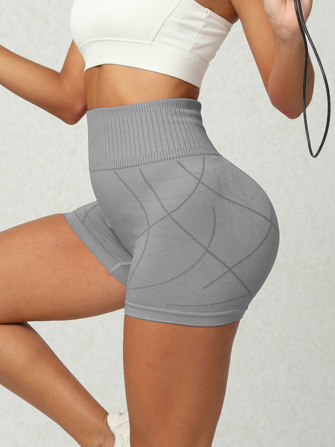 "Basic-High" Active Shorts