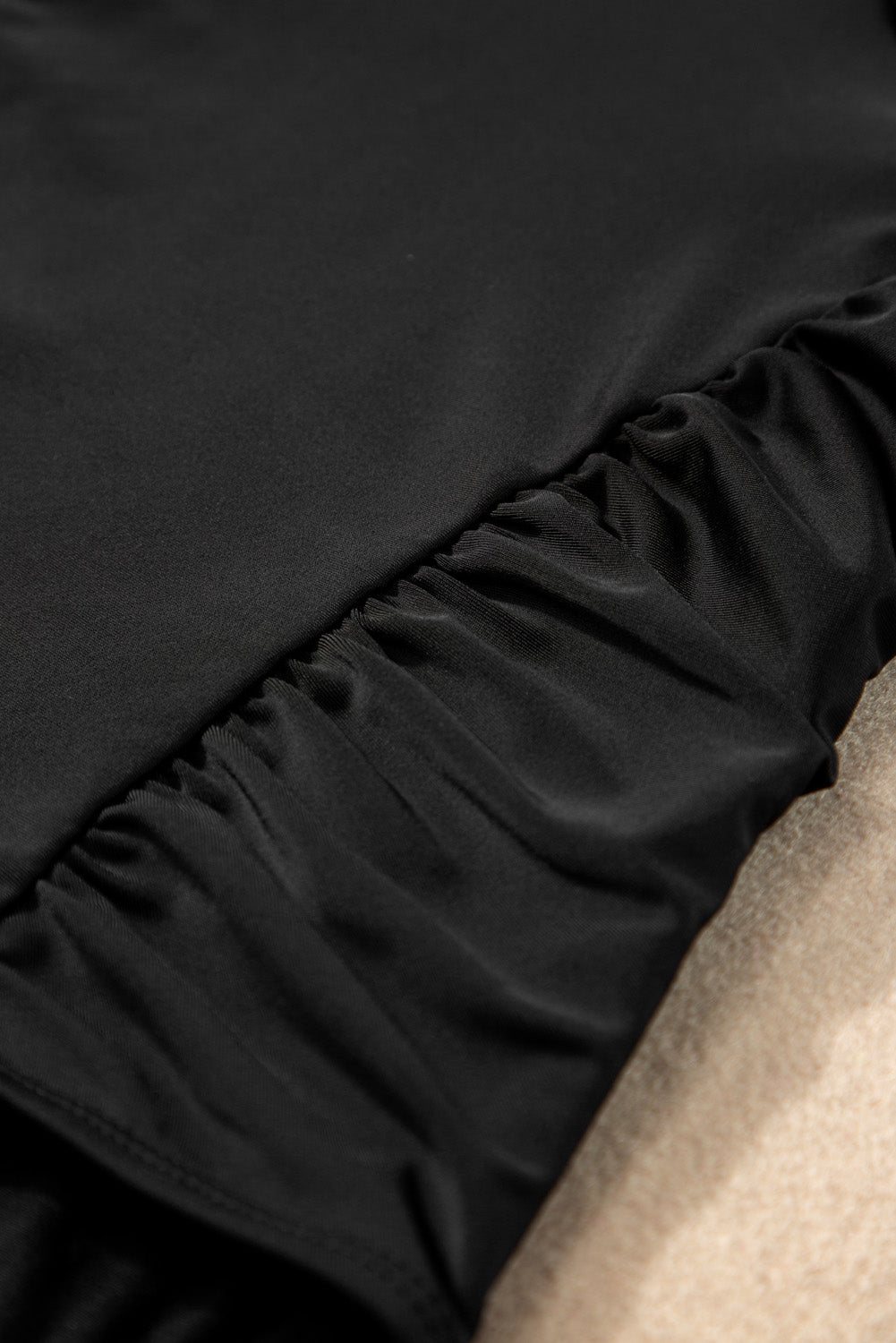 "Ruched Night" One-Piece Swimwear