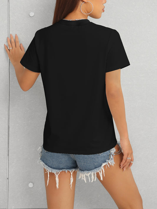 "IF YOU DON'T PAY MY BILLS" Round Neck T-Shirt