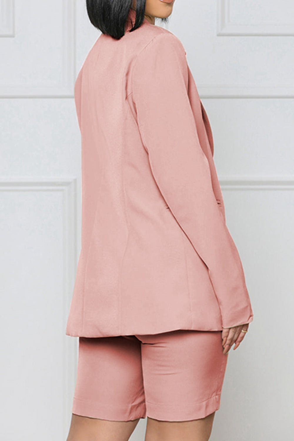 "Curious" Blazer and Shorts Set