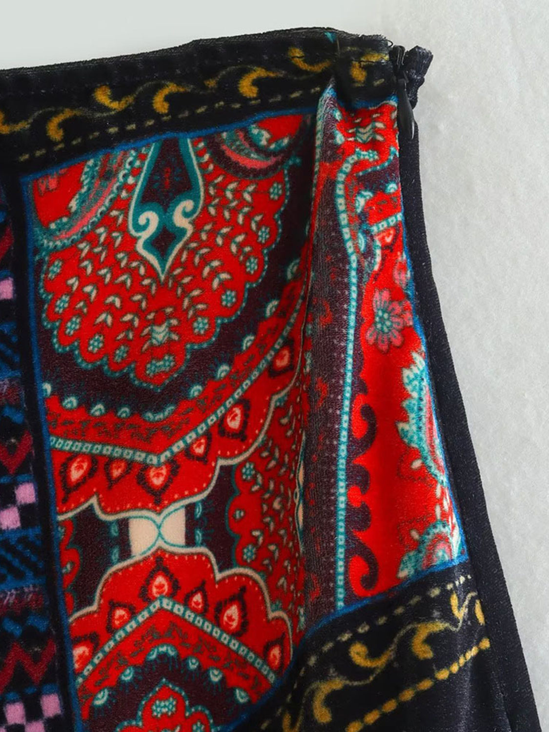 "Luna" Zip Mini Skirt