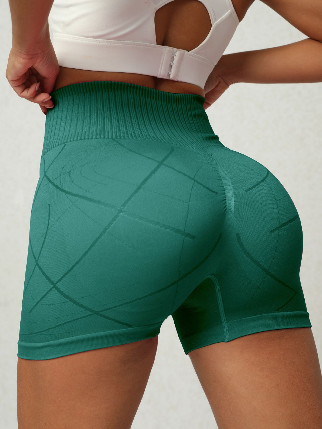 "Basic-High" Active Shorts