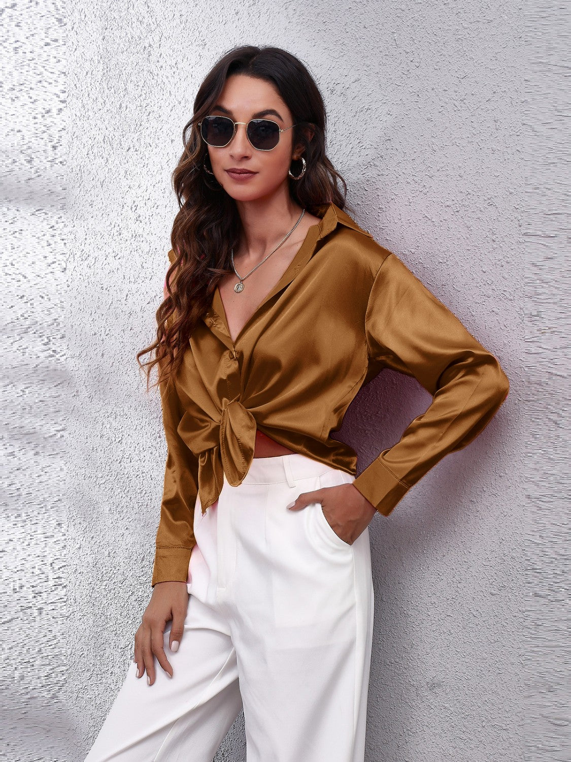 "Smooth Silk" Long Sleeve Shirt