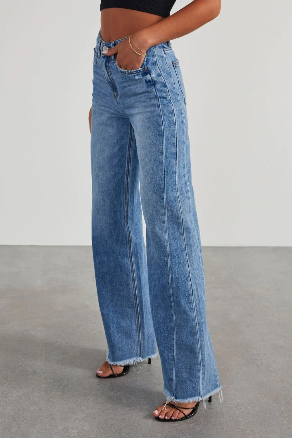 "Dixie Chic" Wide Leg Jeans