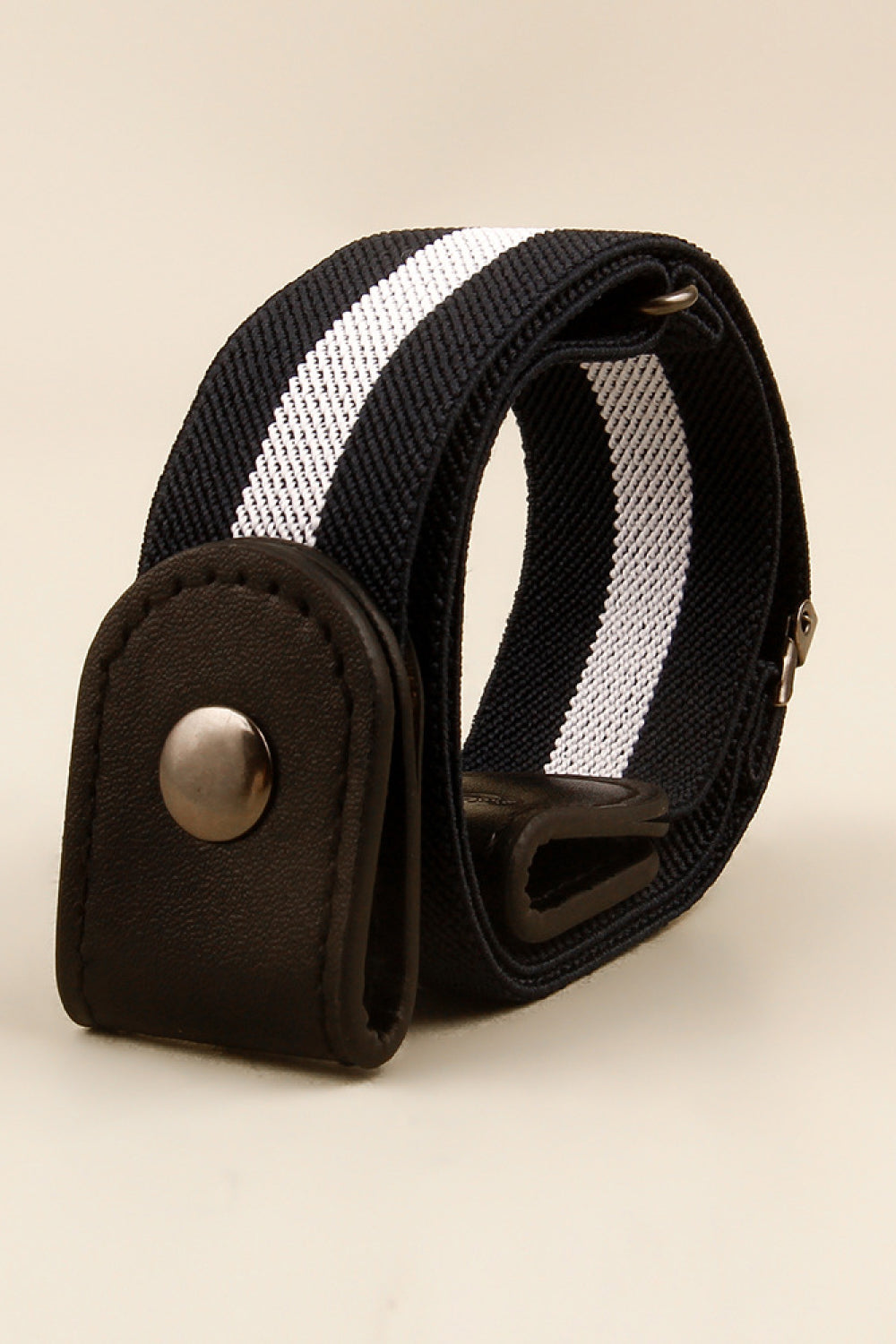 Elastic Snap Closure Belt