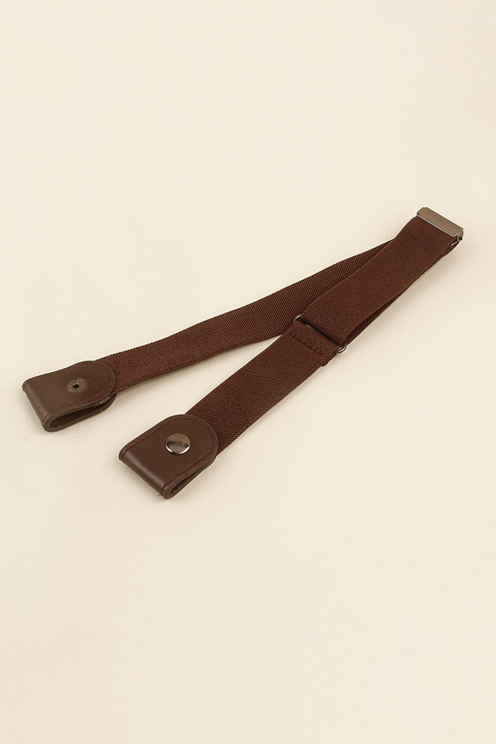 Elastic Snap Closure Belt