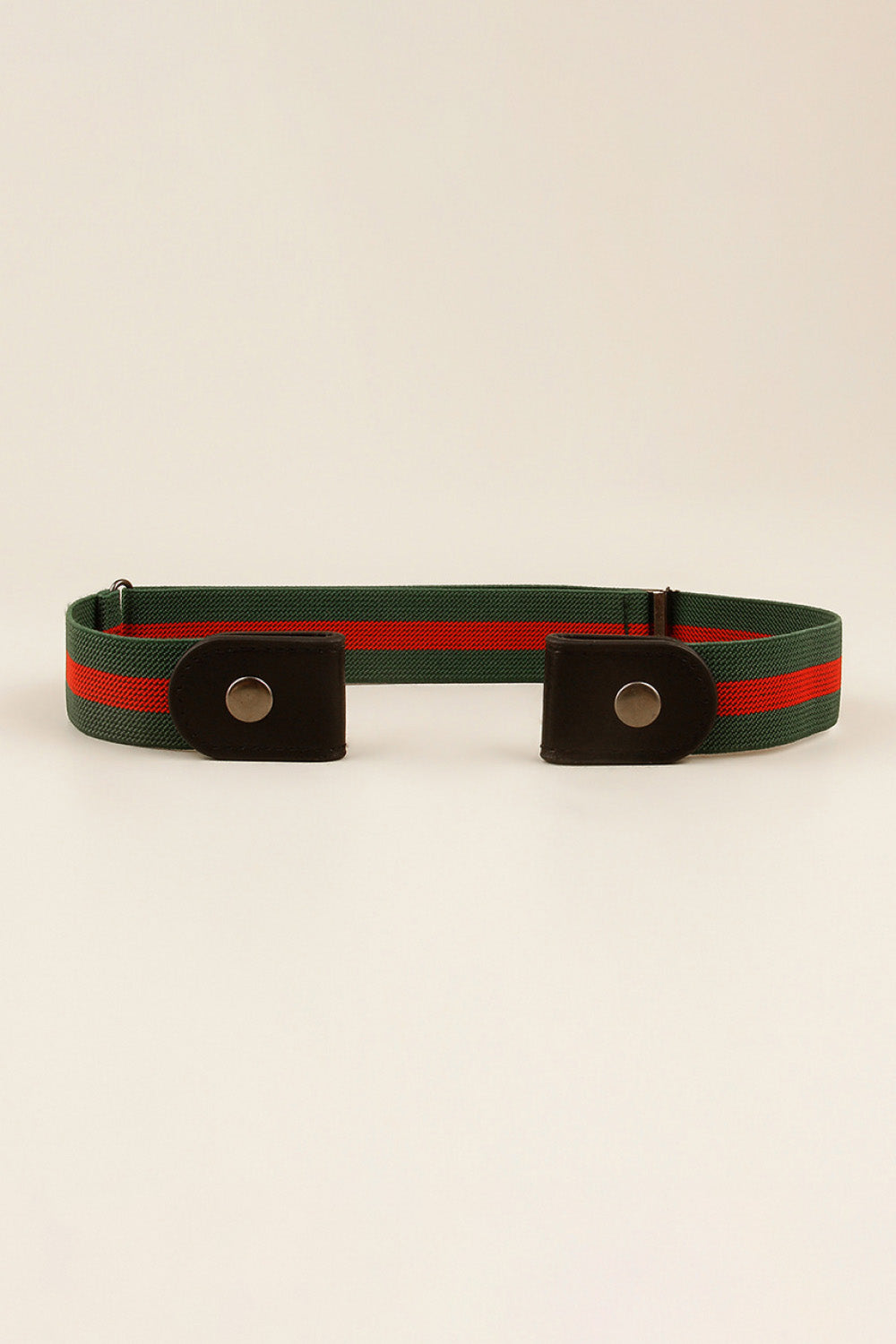 Elastic Snap Closure Belt