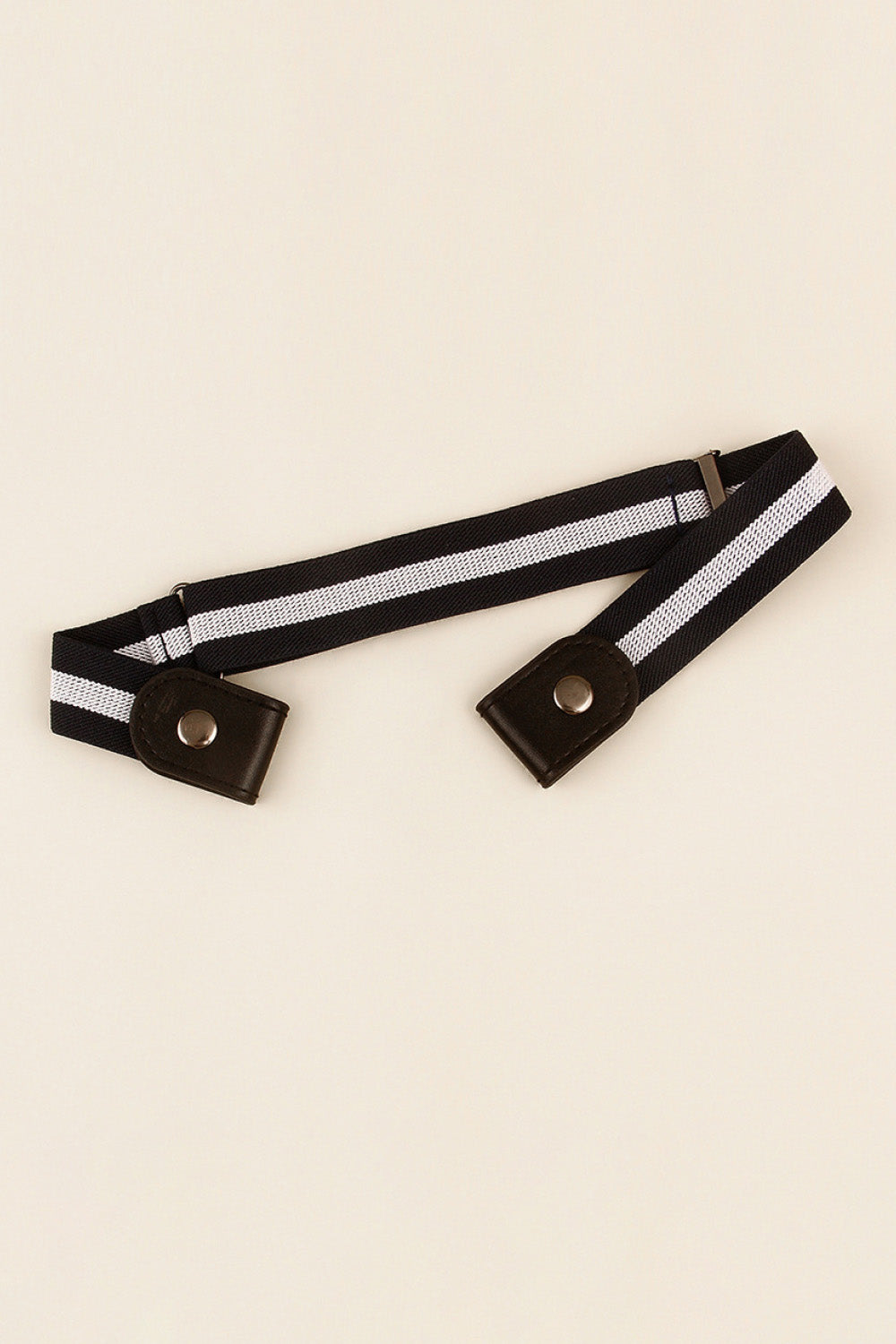 Elastic Snap Closure Belt