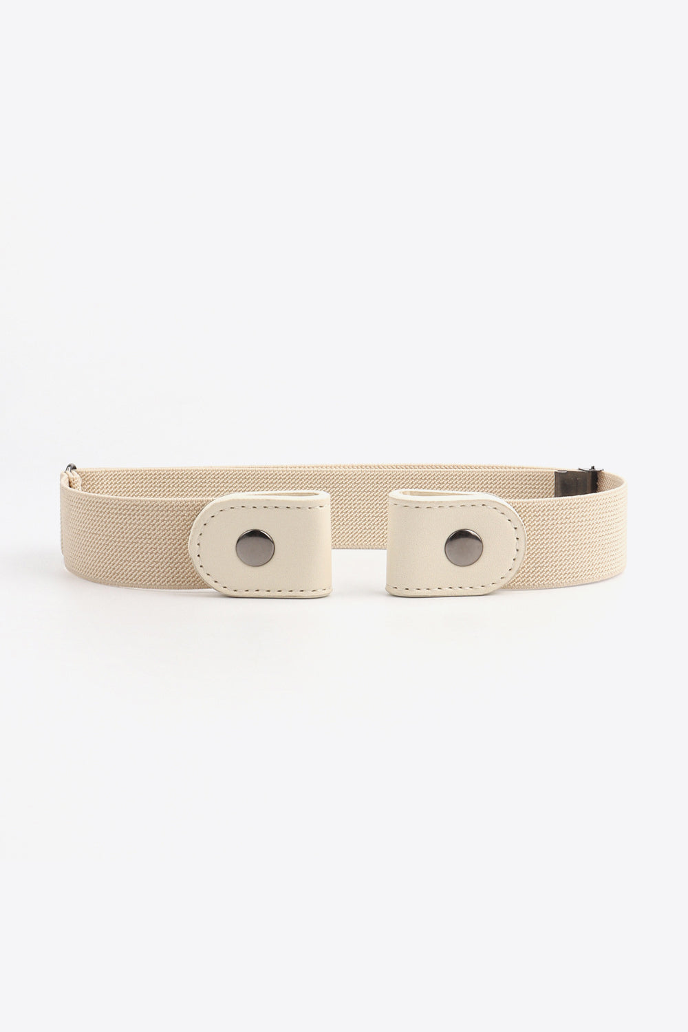 Elastic Snap Closure Belt