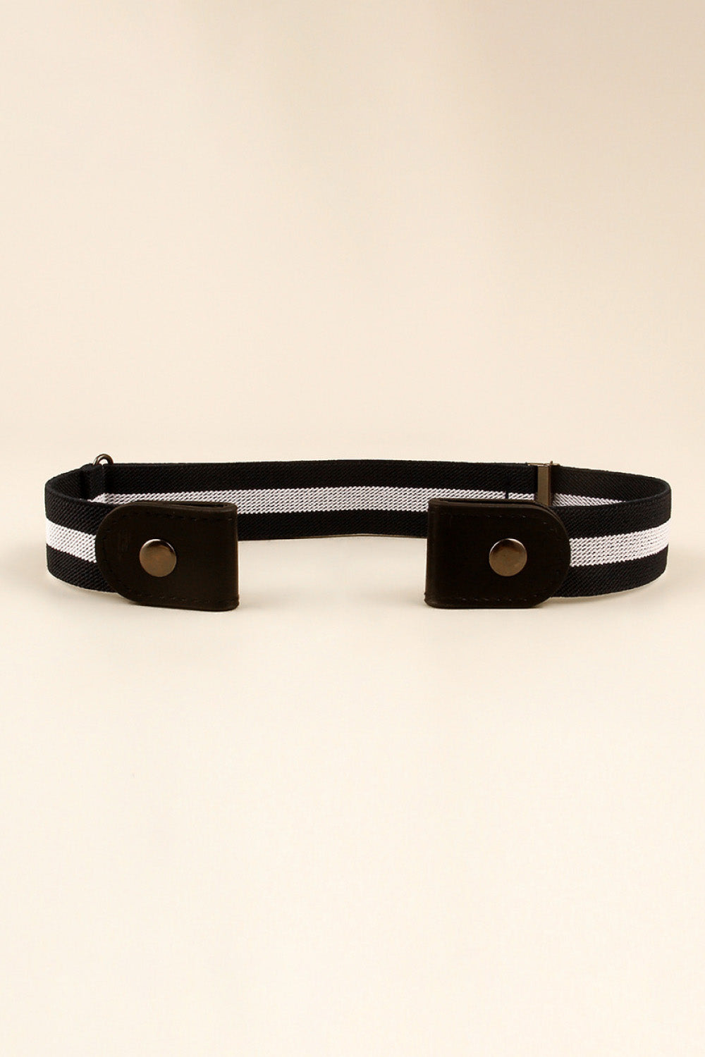 Elastic Snap Closure Belt