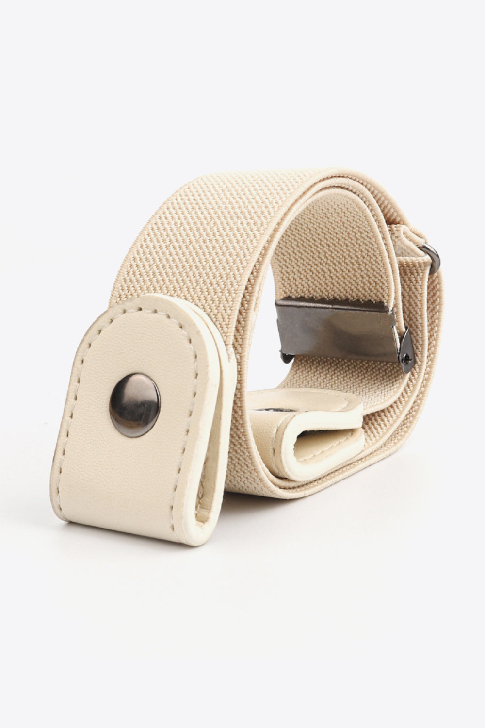 Elastic Snap Closure Belt
