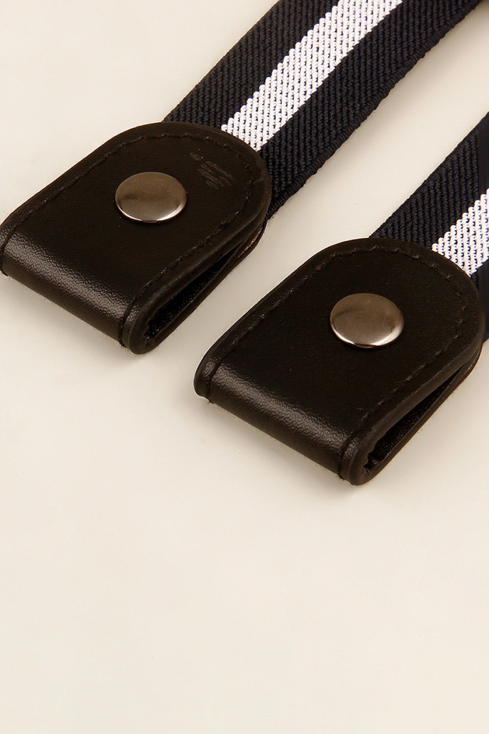Elastic Snap Closure Belt