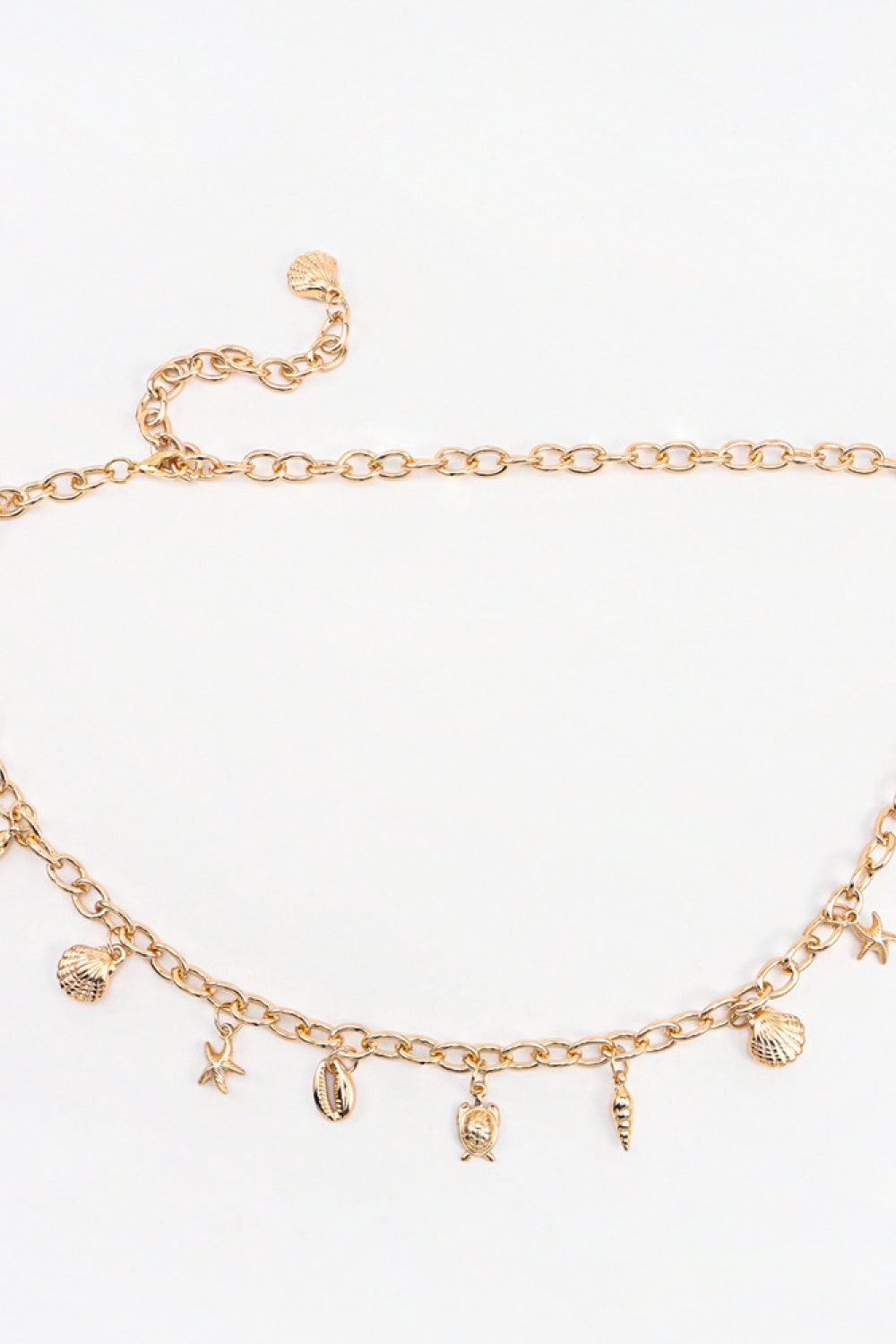 "Ocean Element" Charm Chain Belt