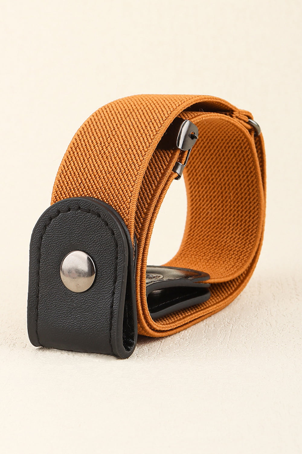 Elastic Snap Closure Belt
