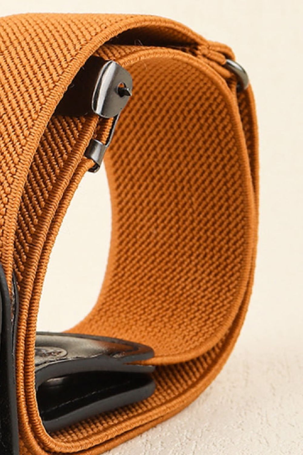 Elastic Snap Closure Belt