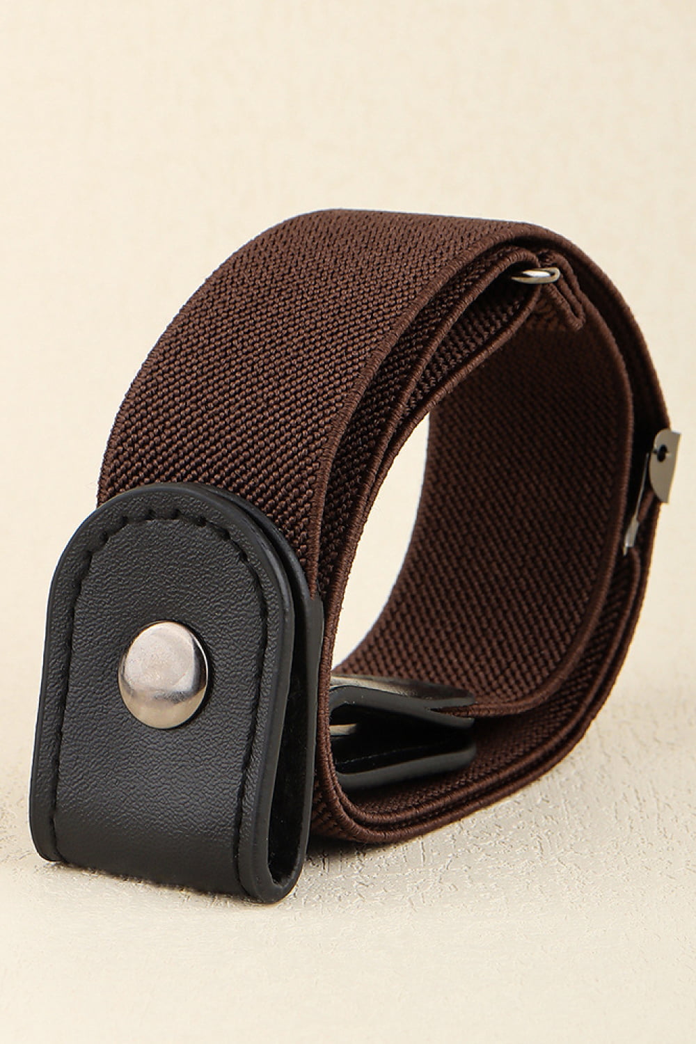 Elastic Snap Closure Belt