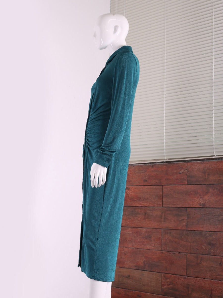 "Aladdin Green" Maxi Dress