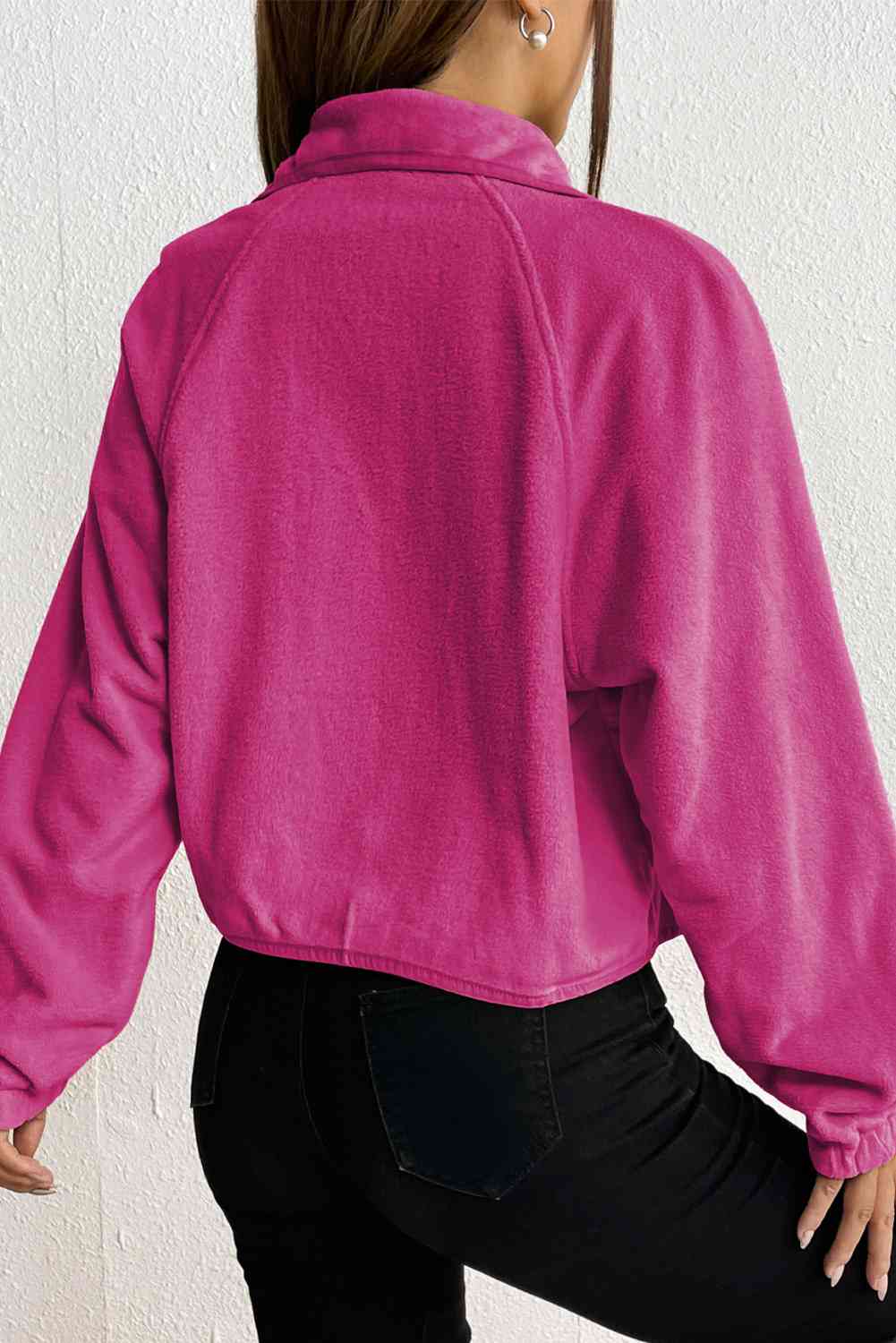 "Living Single" Snap Down Collared Jacket