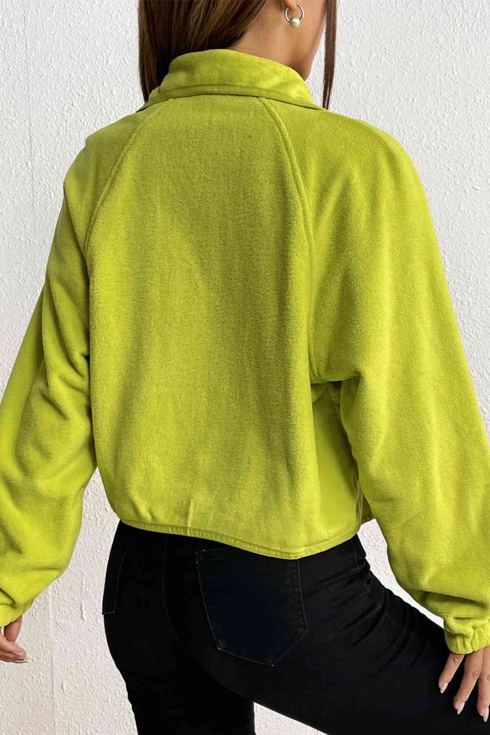 "Living Single" Snap Down Collared Jacket