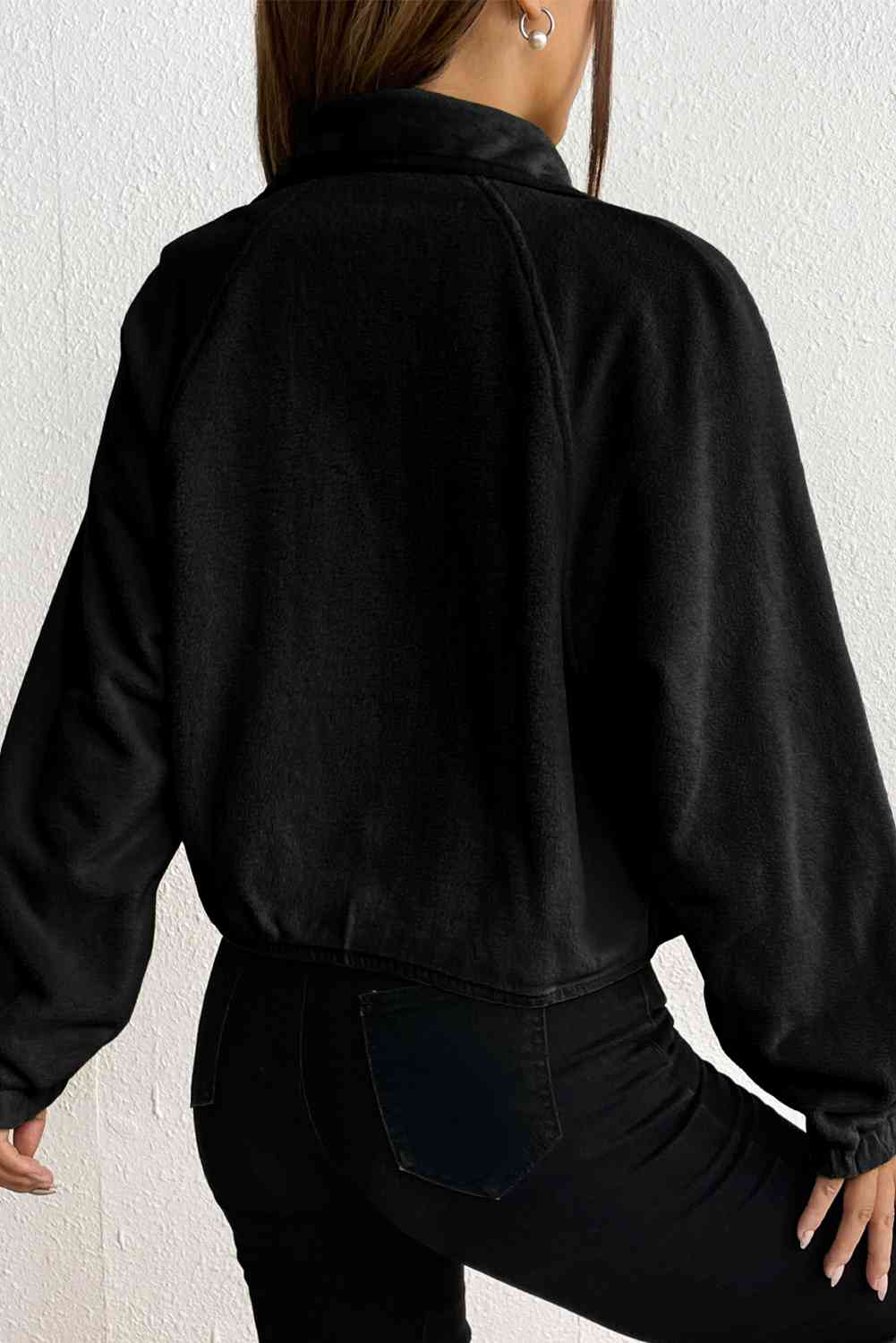 "Living Single" Snap Down Collared Jacket